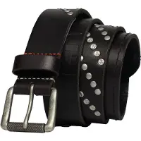 Superdry para hombre. M9210118A Cinturón Goods negro (L), Casual, Piel, outlet 2026.