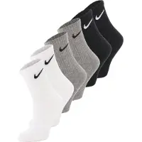 Nike Calcetines deportivos 'Everyday' gris / negro / blanco