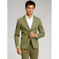 TeeShoppen Chaqueta tipo saco para negocios ' The Original ' oliva