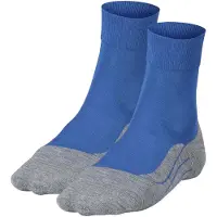 Falke Calcetines deportivos azul real / gris moteado