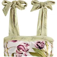 Next Top de bikini crema / oliva / verde pastel / lila