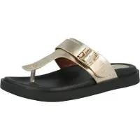 Pepe Jeans Sandalias de dedo 'SADE' oro