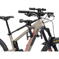 Kids Ride Shotgun - Pro 2.0 MTB Front Kindersitz/Lenker Combo Set - Asiento infantil para bicicleta size One Size, negro