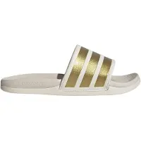 Adidas Zapatos abiertos 'Adilette Comfort 2.0' oro / blanco
