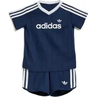 Adidas adidasCONJUNTO DE CAMISETA Y PANTALÓN CORTO PINSTRIPES SPRINTER 86 Night Indigo Niño
