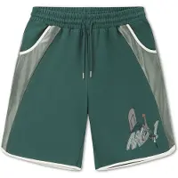 AND1 Pantalón gris / pino / verde claro / blanco