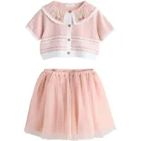 Next Conjunto verde / rosa / altrosa / blanco