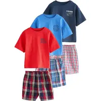 Next Pijama azul / navy / rojo / negro