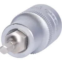 Ks Tools 911.1304, Llave de vaso, 1/2", métrica, 1 cabeza, 4 mm, acero cromo vanadio