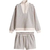 The Set Ropa para correr beige / navy