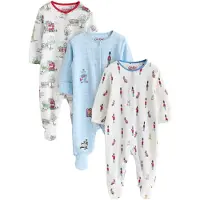 Next Pijama azul cielo / verde / rojo / blanco