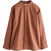 Next Camisa marrón castaño