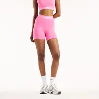 New Balance Pantalón deportivo 'AC Fitted Short 5"' rosa / rosa neón