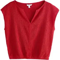 Next Blusa rojo sangre