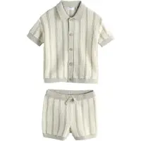 Next Conjunto gris / offwhite