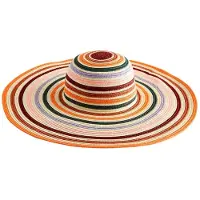 Next Sombrero beige / azul / naranja