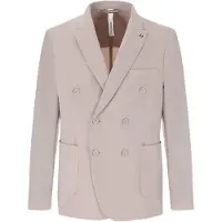 Distretto12 Chaqueta tipo saco para negocios gris claro