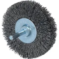 Ks Tools : Disco de cepillo para taladro, modelo 340.0032, alambre de acero, 100 gramos