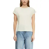 Comma T-shirts Offwhite Talla: 46 | Camisetas de Seda Outlet | Mujer | Blanco