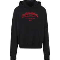 Upscale By Mister Tee Sudadera 'Upscale World Wide' rojo / negro