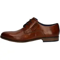 Bugatti Zapatos con cordón cognac