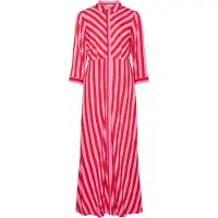 Y.A.S Vestido camisero 'Savanna' orquidea / rojo vivo