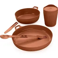 Sea to Summit - Horizon Dinnerware Set (6 Pieces) - Set de vajilla marrón