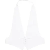 Suitable Moldau Chaleco De Frac Blanco talla