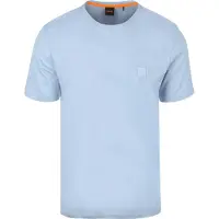 BOSS para hombre. 50508584 Camiseta Tales azul claro (M), Casual, Algodón, Manga corta, outlet 2026.