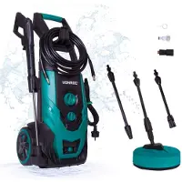 Vonroc Hidrolimpiadora a presión V22-2 - 2200W - 170 bar | Incl. accesorios