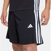 Adidas - Workout Essentials Base 3-Stripes Pique Short - Pantalones cortos size XXL - Length: 9'', negro