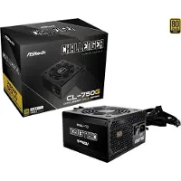 Asrock Fuente De Alimentación Modular Challenger Cl-750g Atx 3.1 Pcie 750w 80+ Gold