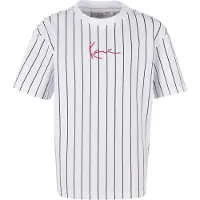 Karl kani Camiseta rojo / negro / blanco