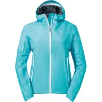 Schöffel Chaqueta de montaña 'Ryten' turquesa / blanco
