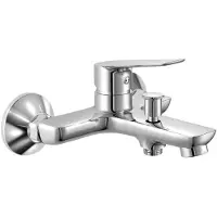 Hak Bruckner SCHMITZ: Grifo de pared para bañera, cromo