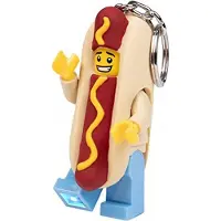 LEGO Llavero con linterna del Vendedor de perritos calientes