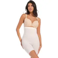 Magic bodyfashion Pantalón moldeador blanco lana