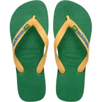 Havaianas Sandalias de dedo 'BRASIL' azul / amarillo / verde