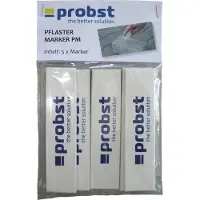 Probst Marcadores para pavimentos, aptos para jardinería y paisajismo, de 120 x 30 x 2 mm