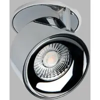 LED2 21507315DT, clip para inodoro, luz regulable, 11W, 3000K, foco empotrable, cromo/blanco