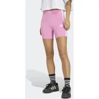 Adidas adidasMallas cortas Essentials High Waisted Biker 3 bandas L St Tropic Bloom / White Mujer
