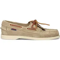 Sebago para mujer. 77131JW Mocasines de piel Portland marrón (37), Plano, Cordones, Casual, outlet 2026.