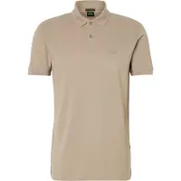 BOSS para hombre. 50554574 Polo Pio 1 marrón verdoso (L), Casual, Algodón, Manga corta, outlet 2026.