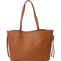 Pepe Jeans para mujer. PL0300111 Bolso Audrey Script marrón (OSFA), Casual, Poliuretano, outlet 2026.