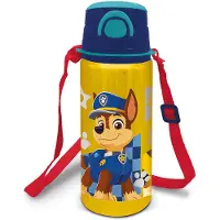 Paw Patrol Botella De Aluminio Con Correa De Niño Rescate Cachorros La Patrulla Canina 730ml