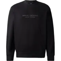 Armani Exchange Sudadera gris oscuro / negro