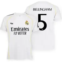 Real Madrid Camiseta De Manga Corta Junior Primera Equipación 25/26 Bellingham