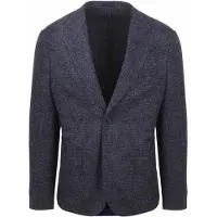 Suitable Americana Punto Sin Forro Navy Azul Azul marino talla