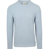 No-excess Pullover Crewneck Frote Relax Fit Dusty Blue Talla: L | Jerséis Outlet | Hombre | Azul