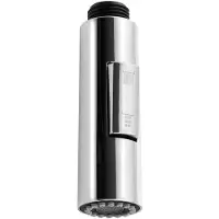 Sapho . Ducha extraíble para grifo de cocina, conexión de 1/2", 2 funciones, cromo
